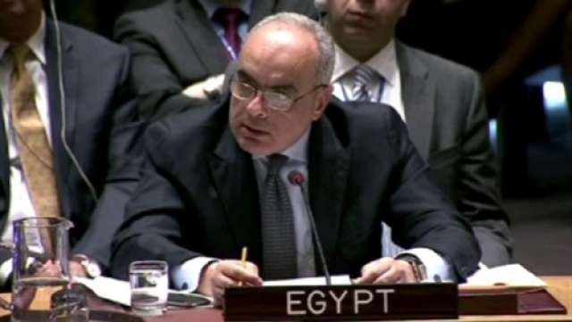 مندوب مصر لدى مجلس الأمن السفير عمرو أبو العطا