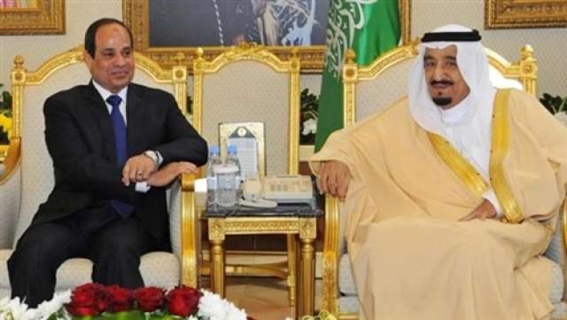 الرئيس عبد الفتاح السيسي و الملك سلمان بن عبد العزيز