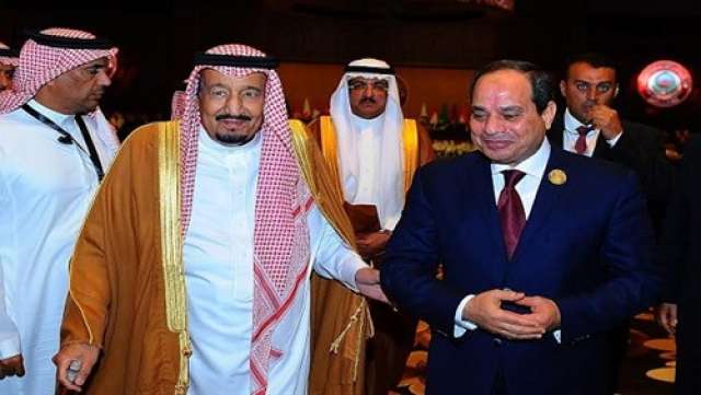 الرئيس عبد الفتاح السيسي والملك سلمان بن عبد العزيز