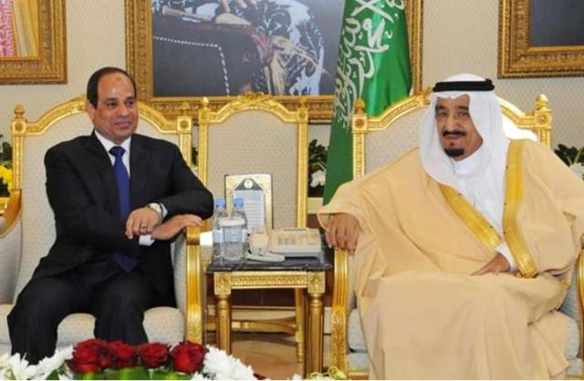 الرئيس عبد الفتاح السيسي والملك سلمان بن عبد العزيز