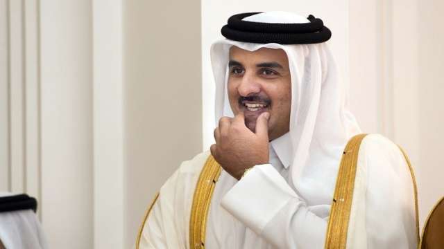 أمير  قطر الشيخ تميم بن حمد آل ثاني