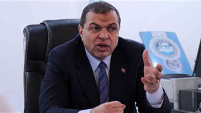  وزير القوى العاملة محمد سعفان