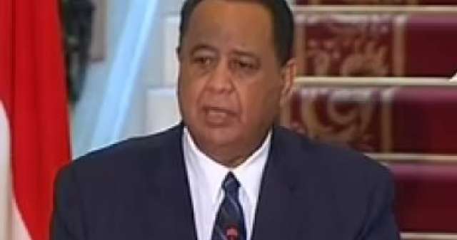 وزير الخارجية السودانى إبراهيم غندور
