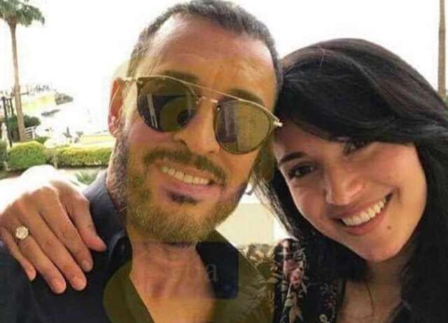 كاظم الساهر وخطيبته