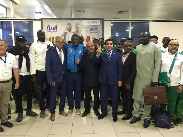 المنتخبات في مطار طرابلس