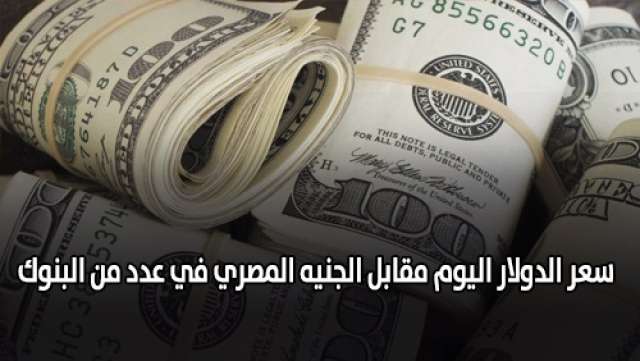 سعر الدولار مقابل الجنيه