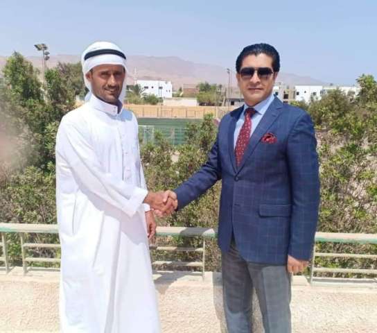 رئيس الاتحاد المصري للميني فوتبول أحمد سمير سليمان