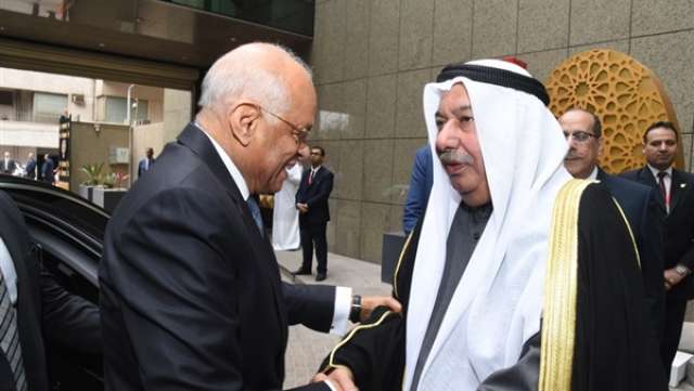 عبد العال يهنئ السفير الكويتي بمناسبة العيد الوطني الـ59