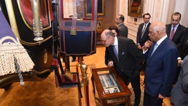 عبد العال يصطحب رئيس برلمان النمسا في جولة داخل أروقة المجلس 