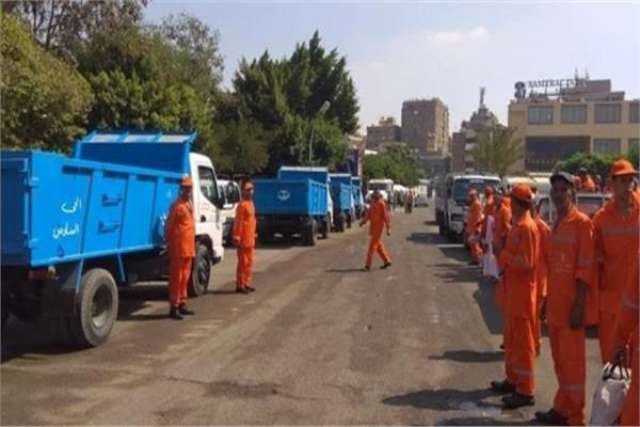 عمال هيئة نظافة القاهرة