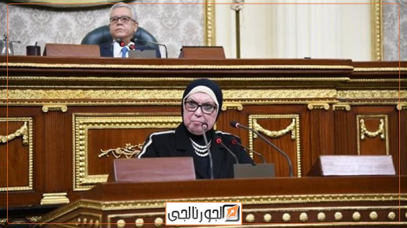سياسة وزيرة الصناعة في البرلمان