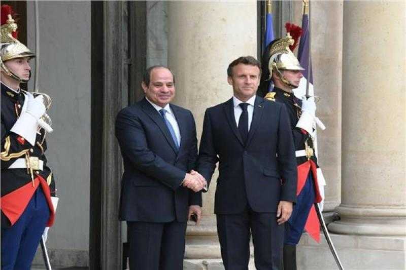 السيسي يؤكد حرص مصر على تعميق الشراكة الاستراتيجية الممتدة مع فرنسا