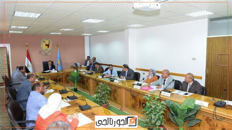 جانب من مجلس جامعة سوهاج، فيتو