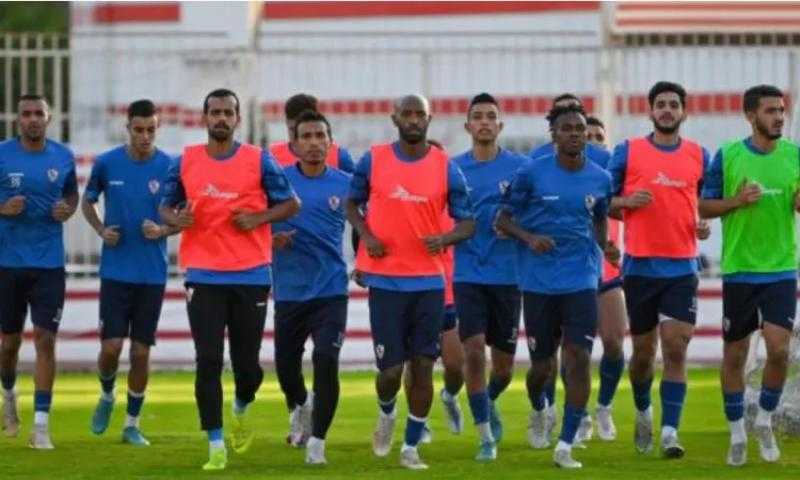 مران الزمالك.. راحة للثلاثي الدولي وفقرة بدنية للاعبين