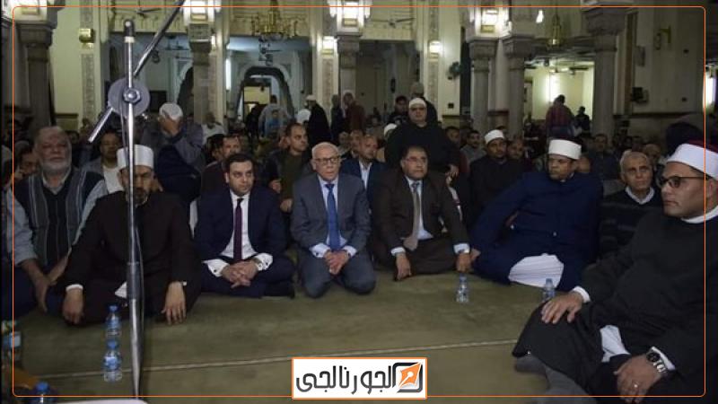 محافظات محافظ بورسعيد يشهد احتفال الأوقاف بليلة القدر