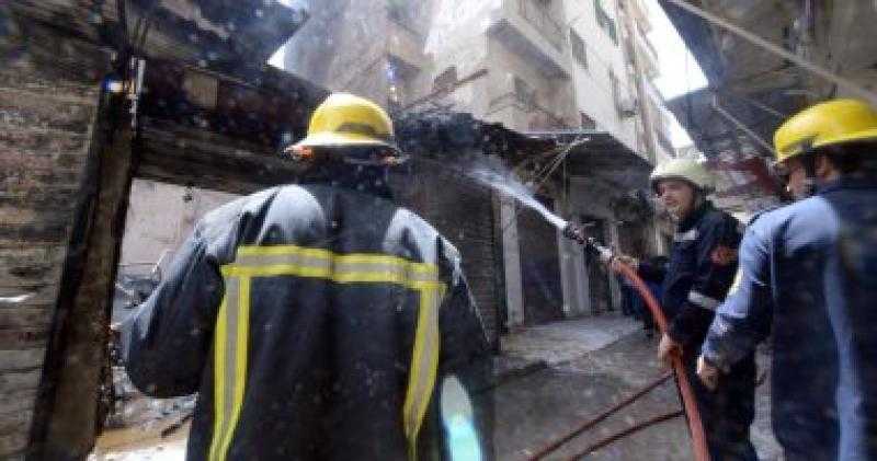 الحماية المدنية تسيطر على حريقين منفصلين بحظيرة مواشى وشقة فى الجيزة