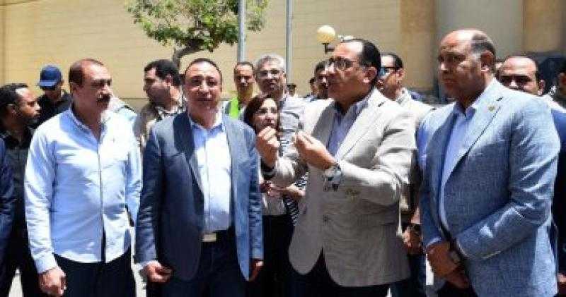 رئيس الوزراء يتفقد مشروع تطوير المتحف اليونانى الرومانى والمنطقة المحيطة به