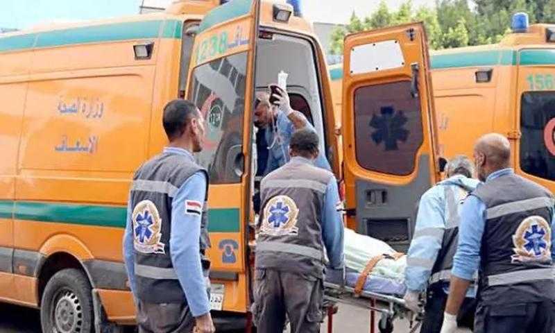 إصابة 7 أشخاص في إصطدام 3 سيارات ملاكي علي إقليمي المنوفية