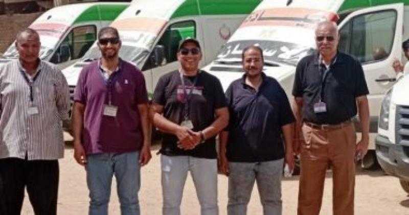 الكشف الطبى والعلاجى المجانى لـ1688 مواطنا بالقوافل الطبية بأسوان