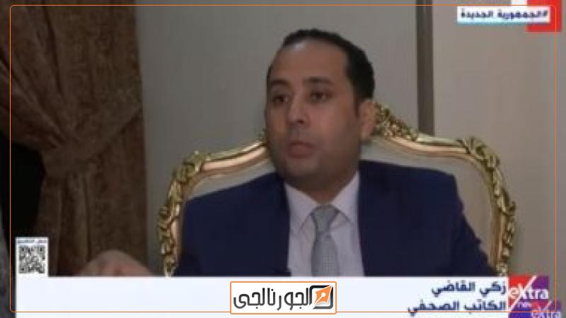الكاتب الصحفى زكي القاضي