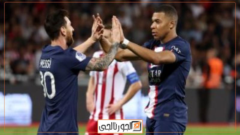 ميسي ومبابى