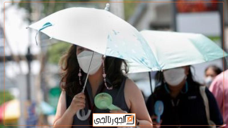 ارتفاع درجات الحرارة