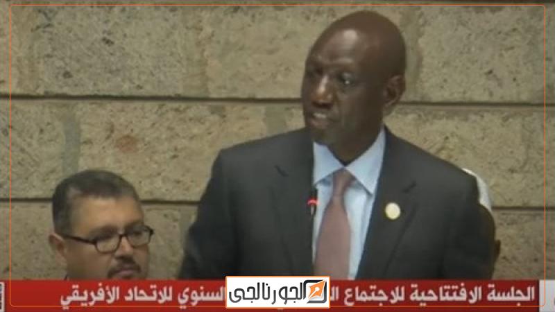 وليام روتو الرئيس الكينى