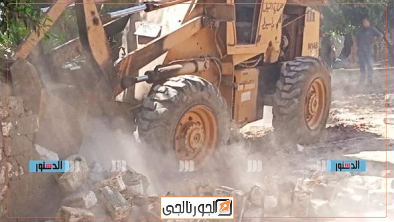 إزالة مخالفات بناء