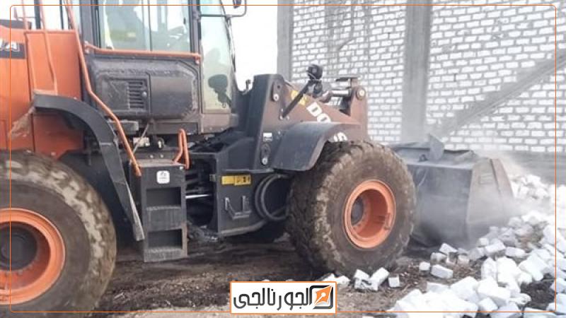 إزالة تعد على أراض زراعية