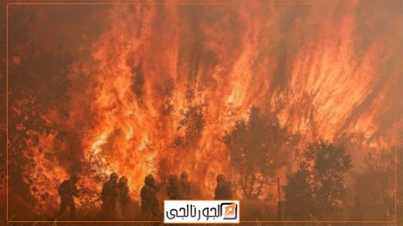حرائق الغابات في اليونان