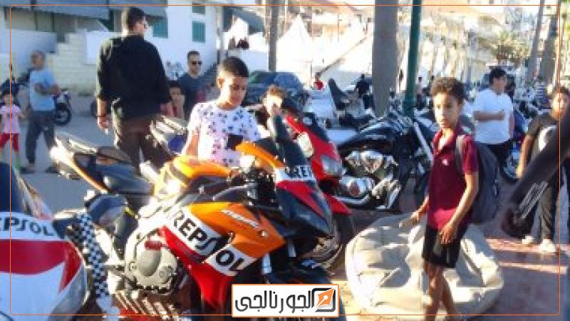 مهرجان الدراجات البخارية لتنشيط السياحة براس البر
