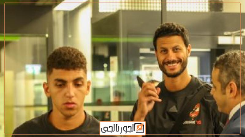 لاعبو الأهلى فى النمسا
