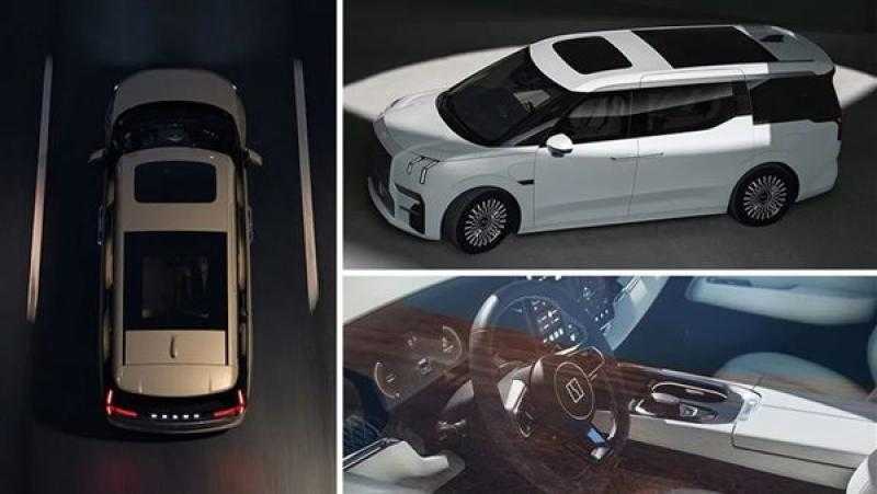 ظهور فولفو EM90 موديل 2024 في إعلان تشويقي