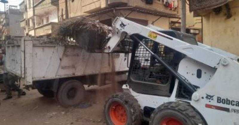 رفع ألفين و224 طن قمامة و17 طن أتربة فى 14 مراكزاً ومدينة بكفر الشيخ