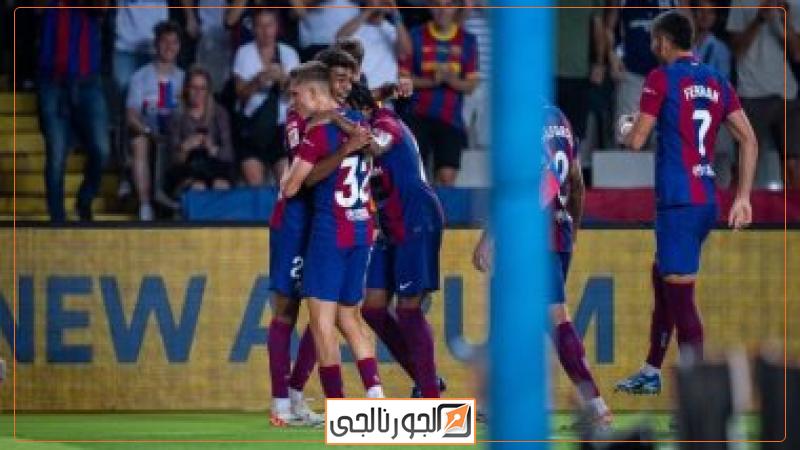 برشلونة يتصدر ترتيب الدوري الإسباني