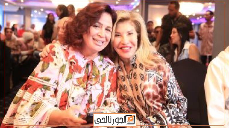 هالة سرحان مع الهام شاهين