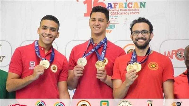 3 ميداليات لمنتخب الرماية في منافسات بطولة إفريقيا اليوم