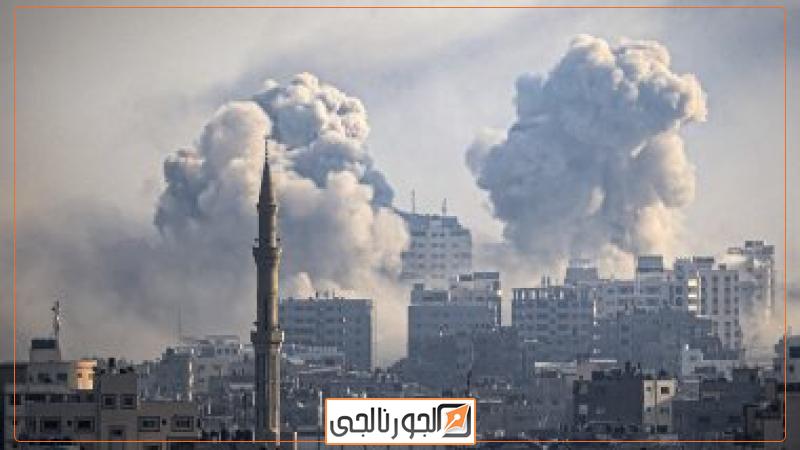 قصف غزة