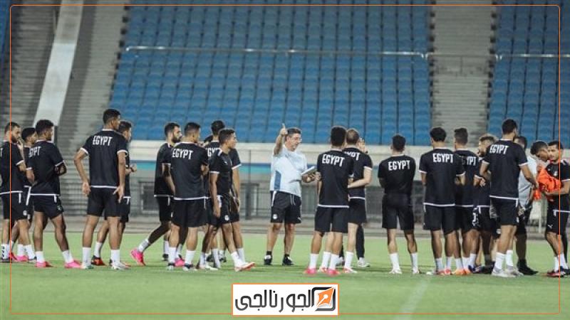 رياضة فيتوريا خلال مران سابق لمنتخب مصر