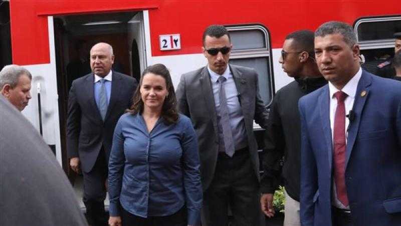 رئيسة المجر في زيارة تاريخية لمحطة مصر برمسيس