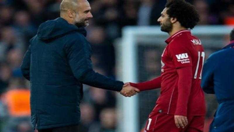 محمد صلاح يحقق رقماً قياسياً أمام مدرب مانشستر سيتي جوارديولا