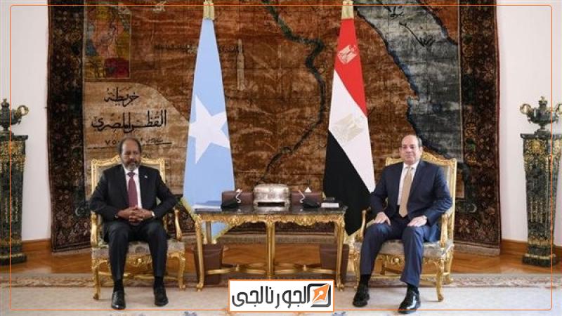 الرئيس السيسي ورئيس الصومال