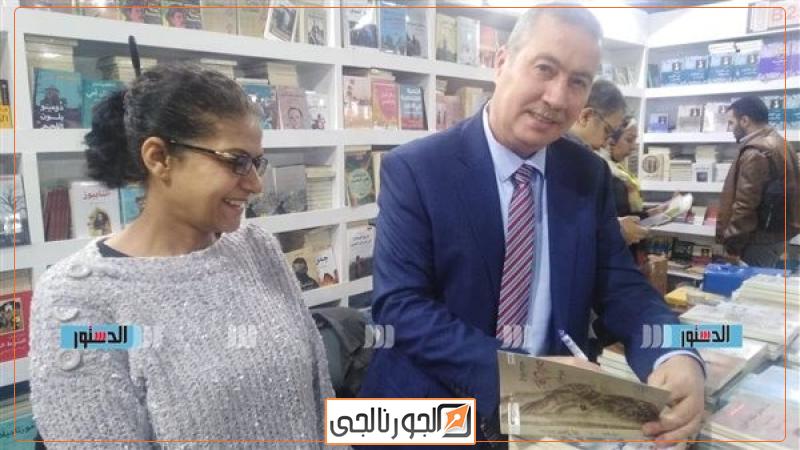 نزار شقرون مع محررة الدستور