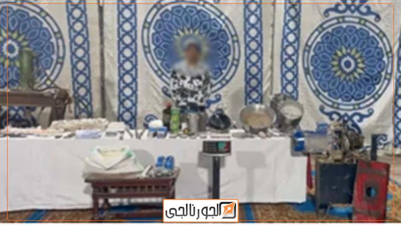 المتهم والمضبوطات