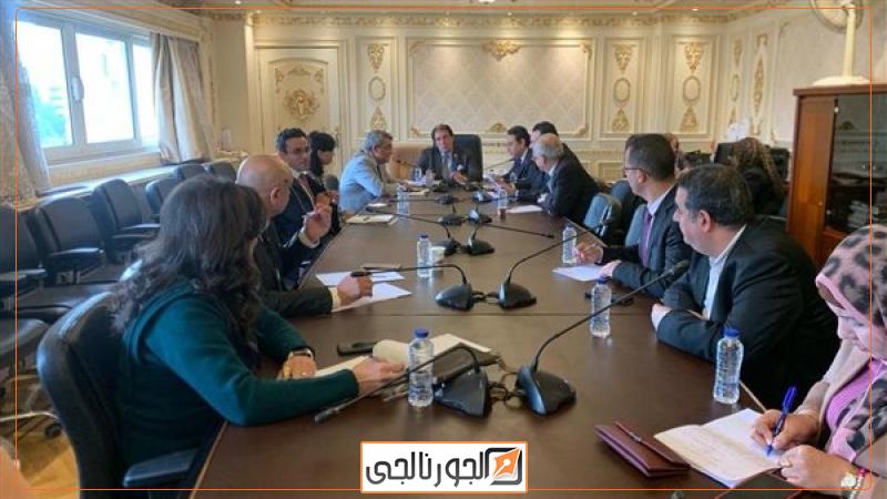 اجتماع سابق للجنة الشئون العربية بمجلس النواب