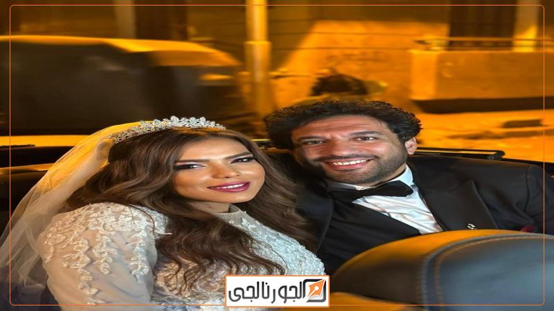 الصورة الأولى التي تجمع ناهد السباعي وحسن الرداد في محارب 