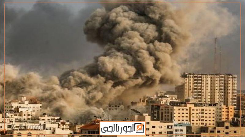 قصف غزة