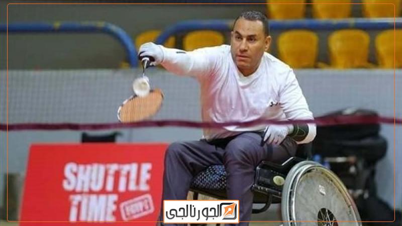 محمد حسن لاعب الريشة الطائرة