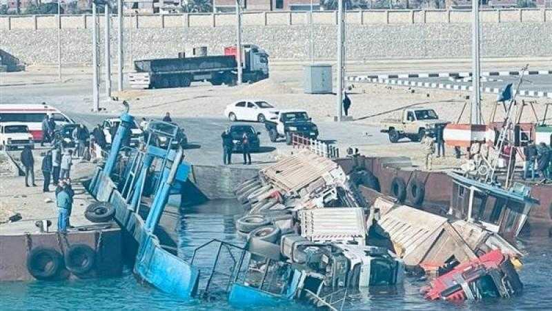تحقيقات موسعة في حادث غرق معدية منشأة القناطر