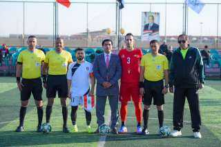 ليبيا تفوز علي لبنان  بالبطولة العربية لمنتخبات الميني فوتبول